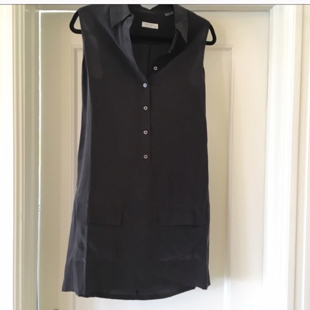 Equipment Black Lucida Dress
